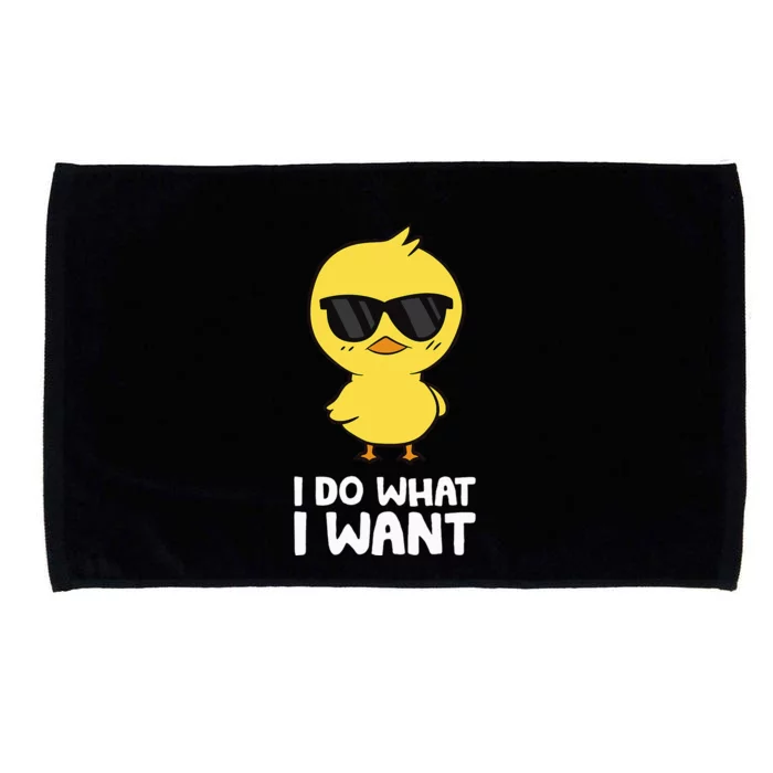 I Do What I Want Microfiber Hand Towel