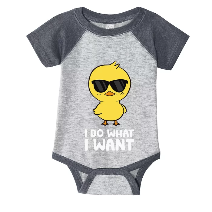 I Do What I Want Infant Baby Jersey Bodysuit