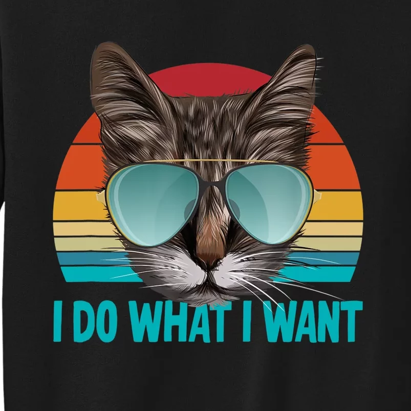 I Do What I Want Cat Sweatshirt