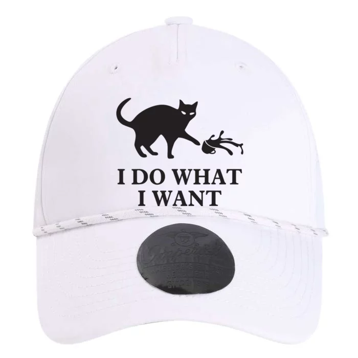 I Do What I Want Cat Gift Performance The Dyno Cap