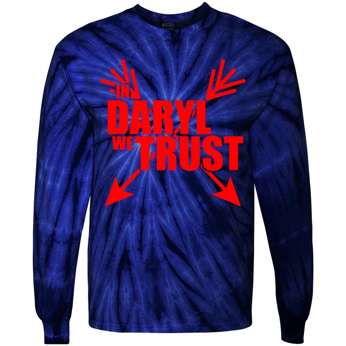 In Daryl We Trust Tie-Dye Long Sleeve Shirt