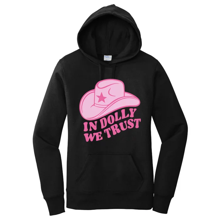 In Dolly We Trust Graphic Tees What Would Dolly Do Women's Pullover Hoodie