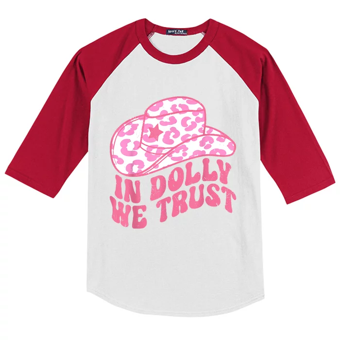 In Dolly We Trust Kids Colorblock Raglan Jersey