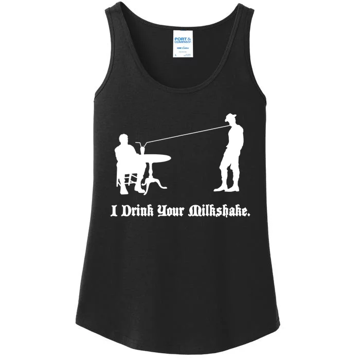 I Drink Your Milkshake I Drink It Up Ladies Essential Tank