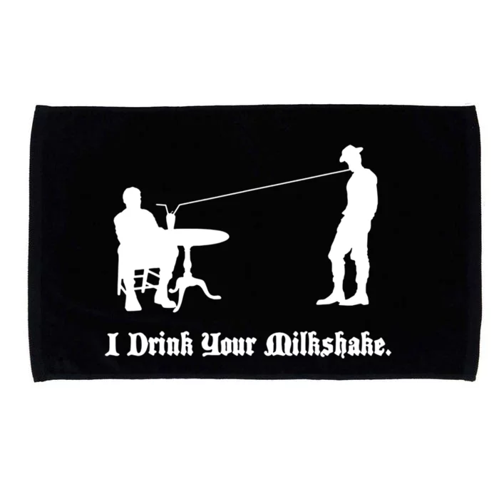 I Drink Your Milkshake I Drink It Up Microfiber Hand Towel