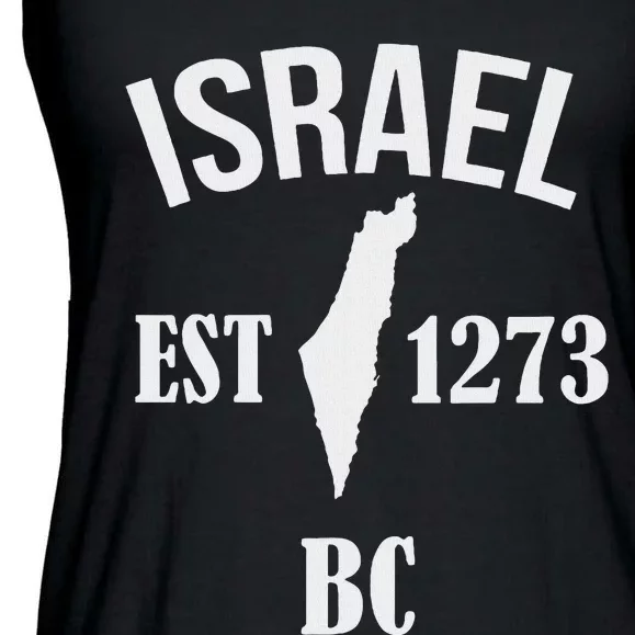 Israel Est 1273 Bc Ladies Essential Flowy Tank