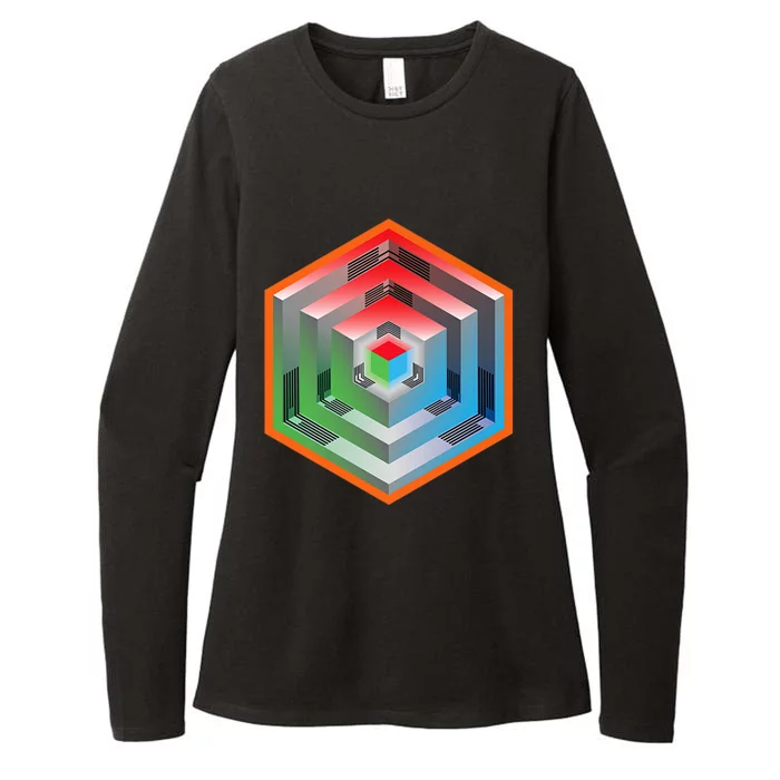 Ingress Echo Anomaly Womens CVC Long Sleeve Shirt