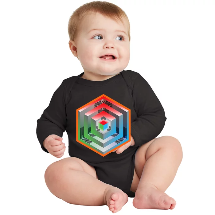 Ingress Echo Anomaly Baby Long Sleeve Bodysuit