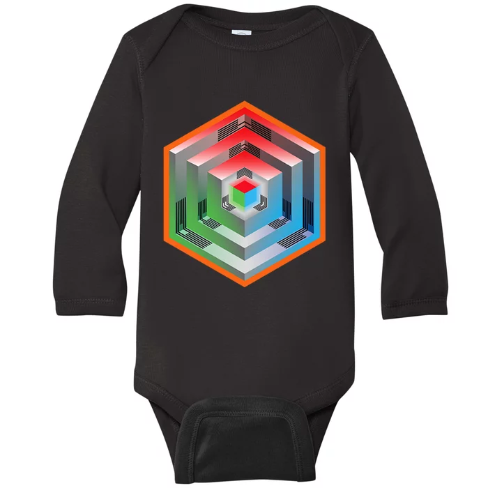 Ingress Echo Anomaly Baby Long Sleeve Bodysuit