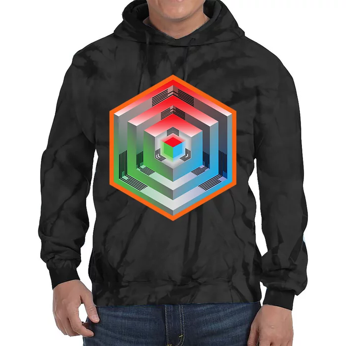 Ingress Echo Anomaly Tie Dye Hoodie