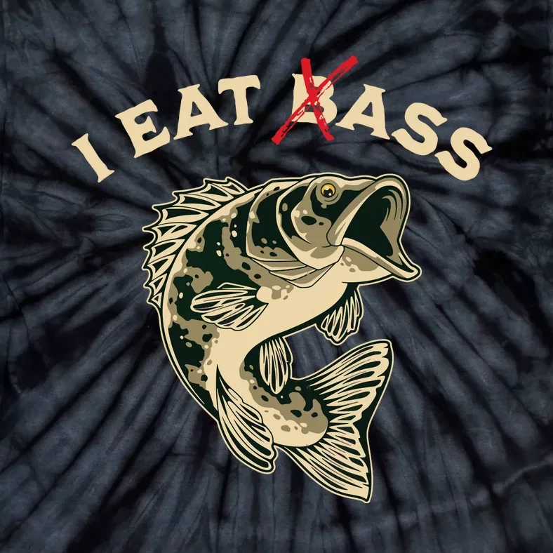 I Eat Bass Tie-Dye T-Shirt