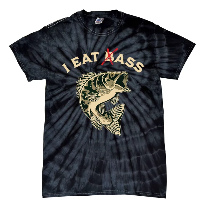 I Eat Bass Tie-Dye T-Shirt