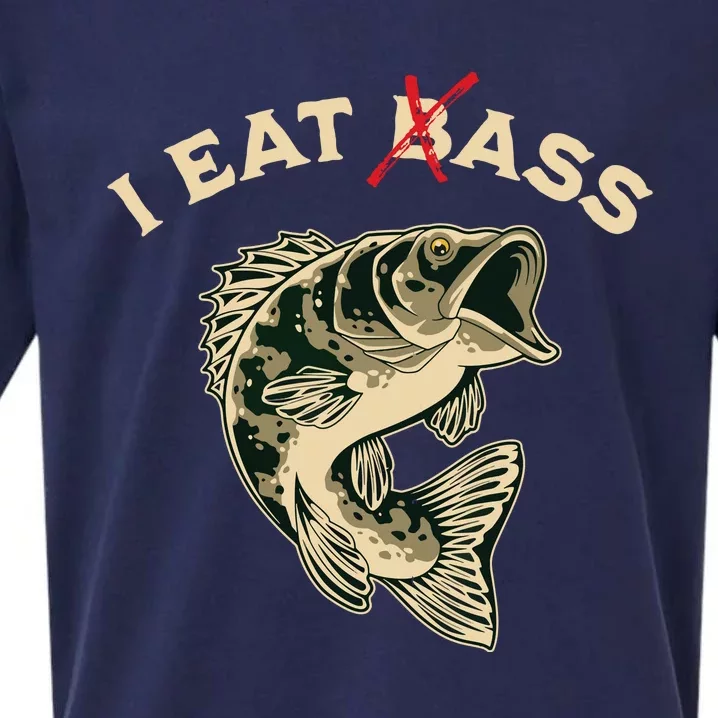 I Eat Bass Sueded Cloud Jersey T-Shirt