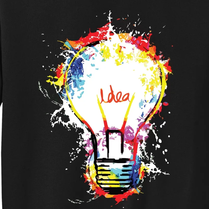 Idea Explosion Creative Genius Light Bulb Women Sweatshirt