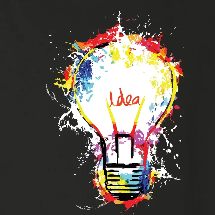 Idea Explosion Creative Genius Light Bulb Women Toddler Long Sleeve Shirt