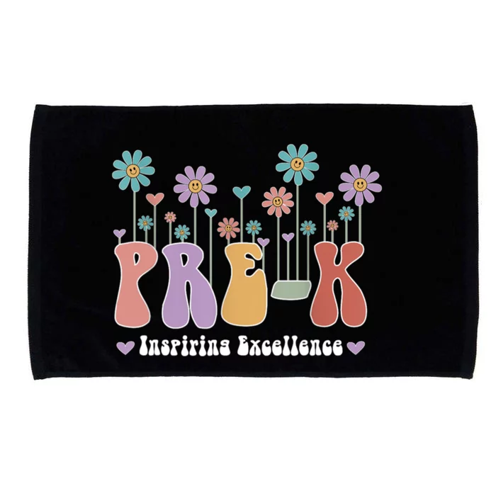 Inspiring Excellence Cute Daisies PreK Teacher PreKinder Microfiber Hand Towel