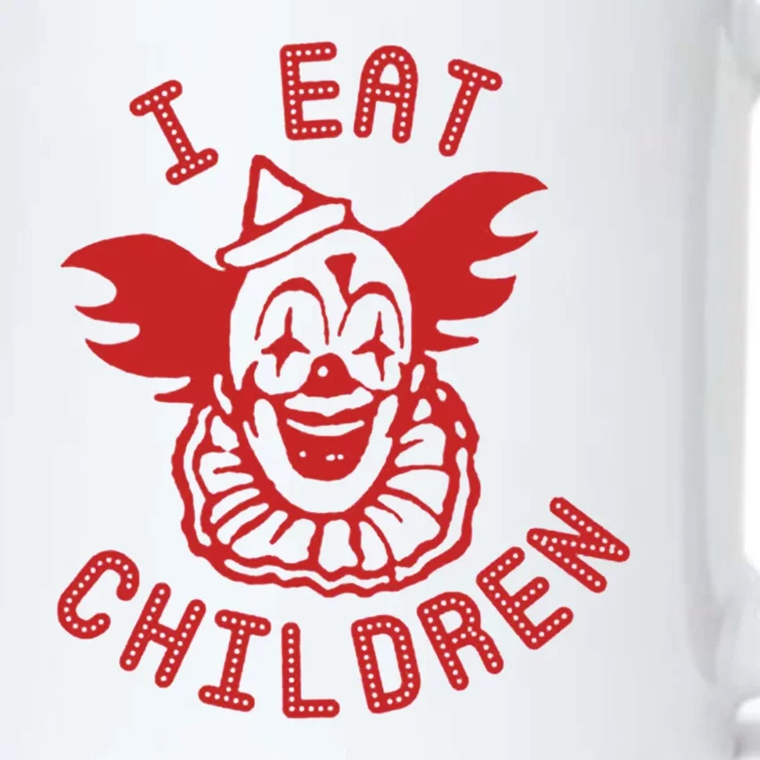 I Eat Children Black Color Changing Mug