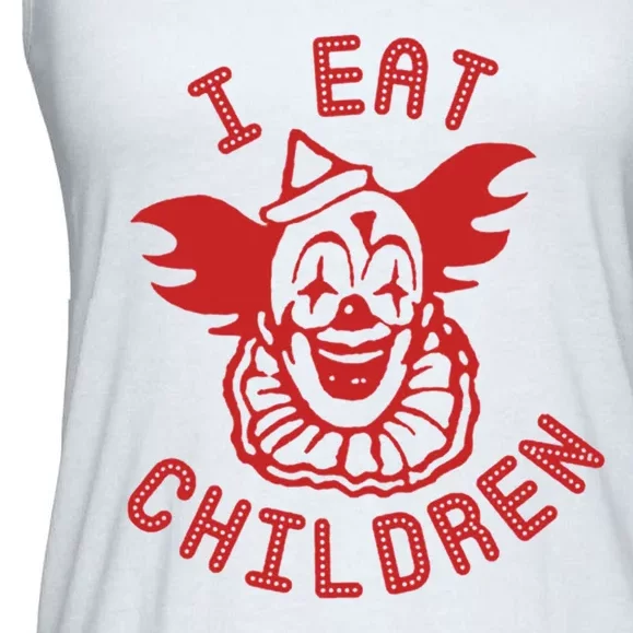 I Eat Children Ladies Essential Flowy Tank