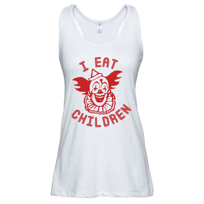 I Eat Children Ladies Essential Flowy Tank