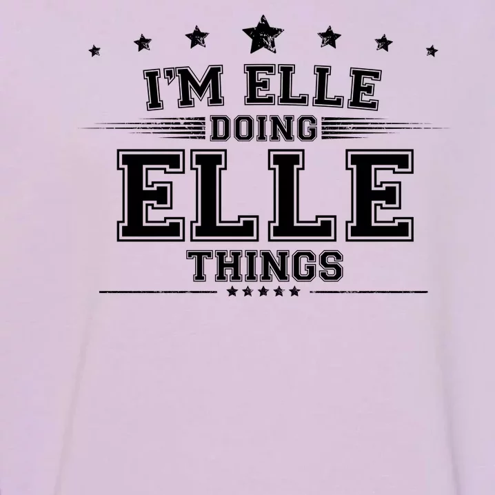 Im Elle Doing Elle Things Garment-Dyed Sweatshirt