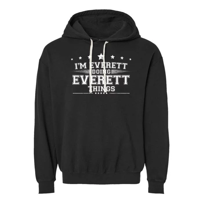 Im Everett Doing Everett Things Garment-Dyed Fleece Hoodie