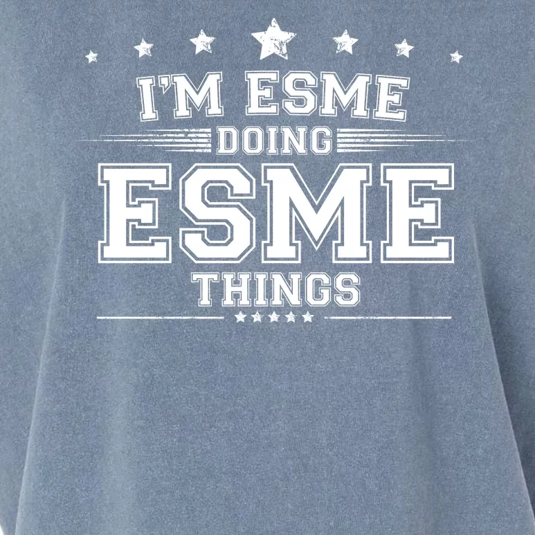 Im Esme Doing Esme Things Garment-Dyed Women's Muscle Tee