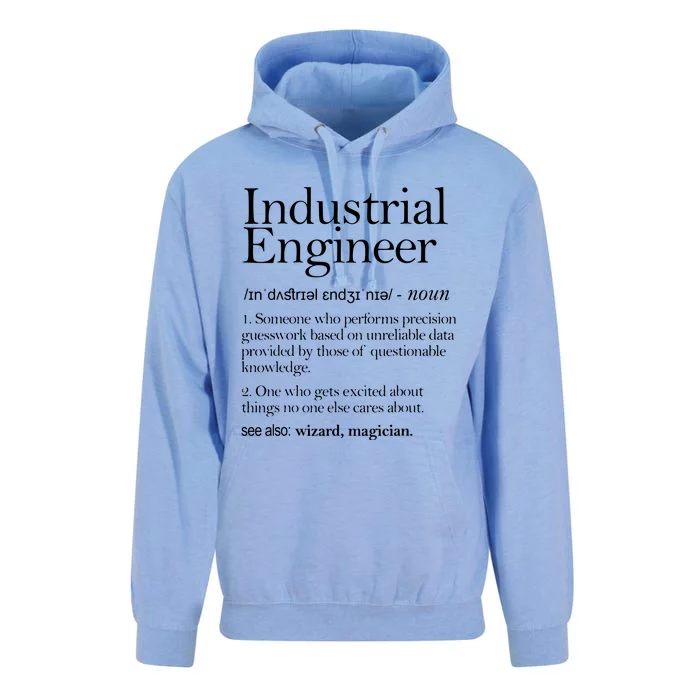 Industrial Engineer Definition Apparel Industry Engineering Unisex Surf Hoodie