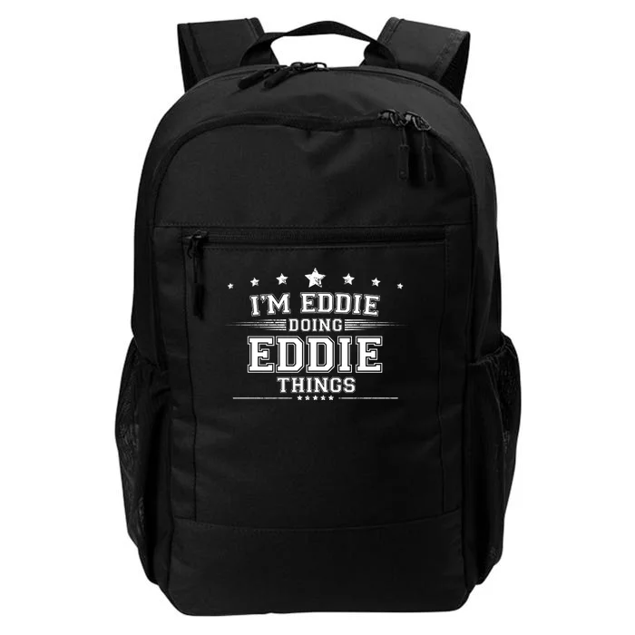 Im Eddie Doing Eddie Things Daily Commute Backpack