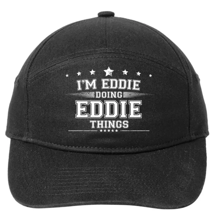 Im Eddie Doing Eddie Things 7-Panel Snapback Hat