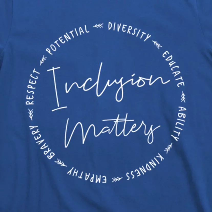 Inclusion Empathy Diversity Respect Matters Gift T-Shirt