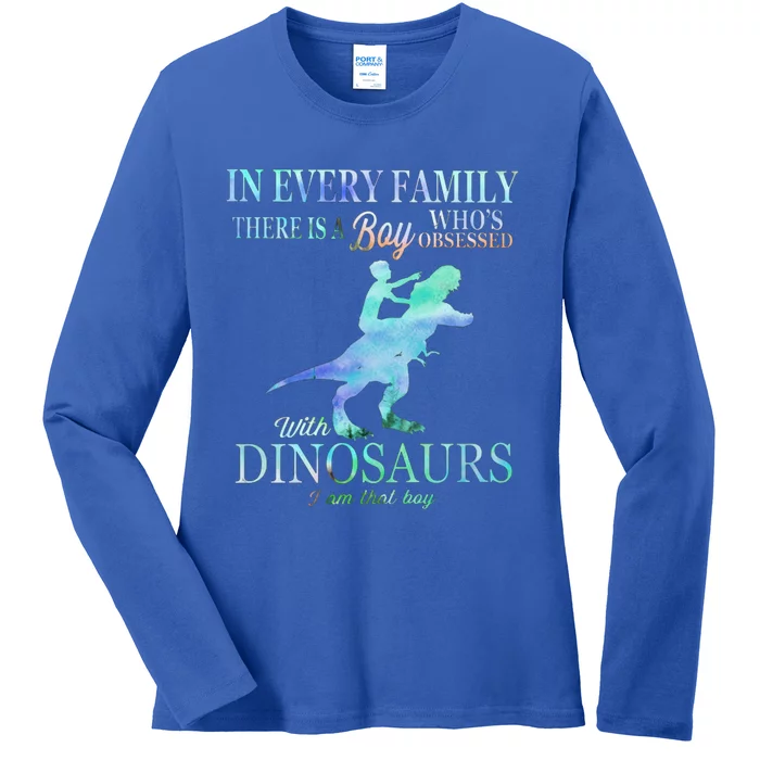 In Every Family There Is A Whos Obsessed Gift Ladies Long Sleeve Shirt