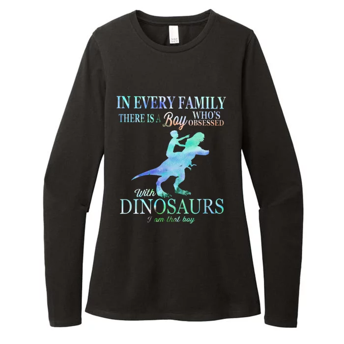 In Every Family There Is A Who's Obsessed Gift Womens CVC Long Sleeve Shirt