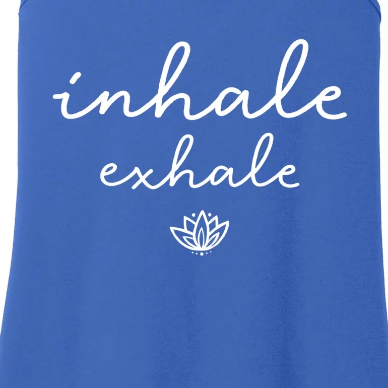 Inhale Exhale Gift Ladies Essential Tank