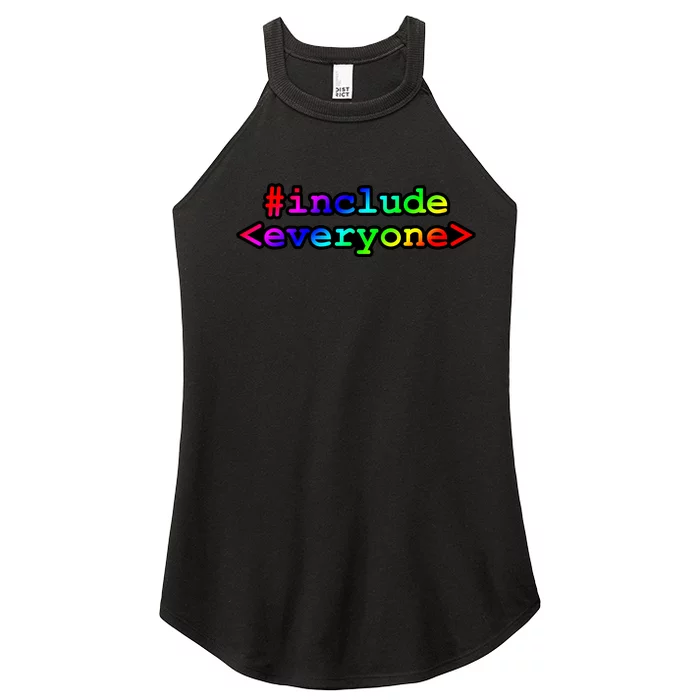 Include Everyone Women’s Perfect Tri Rocker Tank