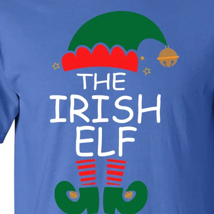 Irish Elf Matching Group Funny Family Christmas Squad Xmas Gift Tall T-Shirt