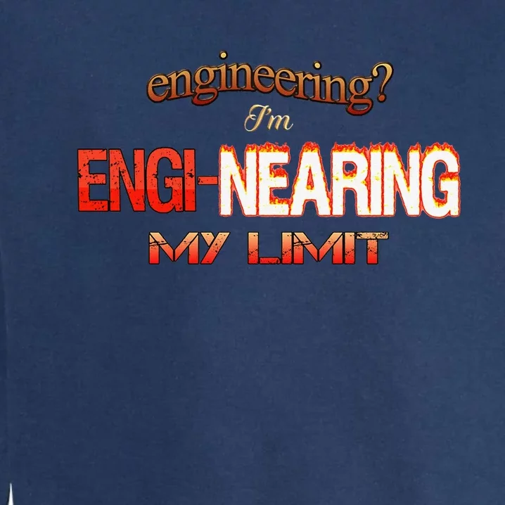 Im Enginearing My Limit Engineering Garment-Dyed Sweatshirt