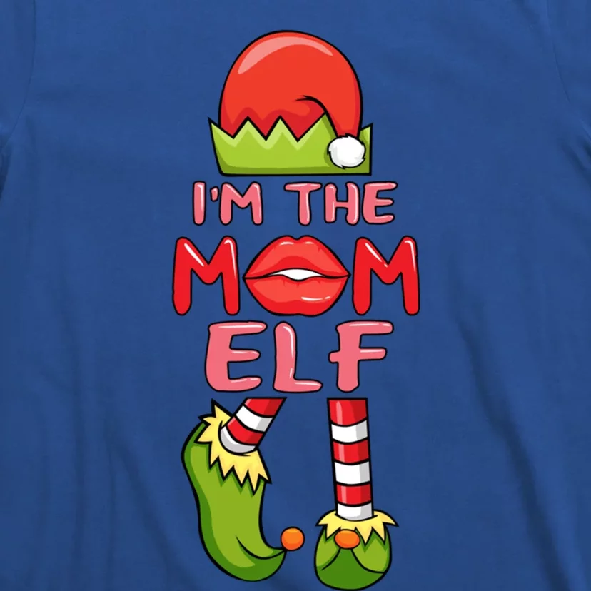 Im Elf Mommy Christmas Mom Elf Costume Mother Santa Elves Cute Gift T-Shirt