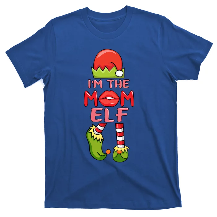 Im Elf Mommy Christmas Mom Elf Costume Mother Santa Elves Cute Gift T-Shirt