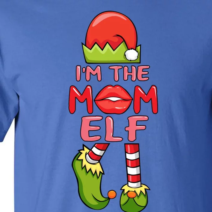 Im Elf Mommy Christmas Mom Elf Costume Mother Santa Elves Cute Gift Tall T-Shirt