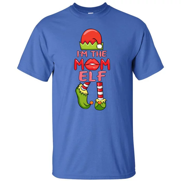 Im Elf Mommy Christmas Mom Elf Costume Mother Santa Elves Cute Gift Tall T-Shirt