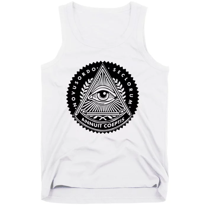 Illuminati Eyes Of Providence Tank Top