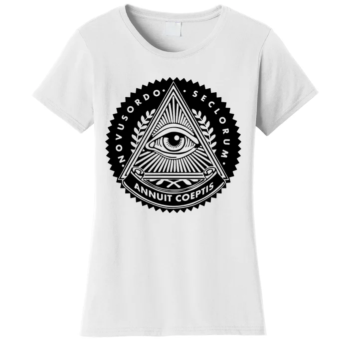 Illuminati Eyes Of Providence Women's T-Shirt