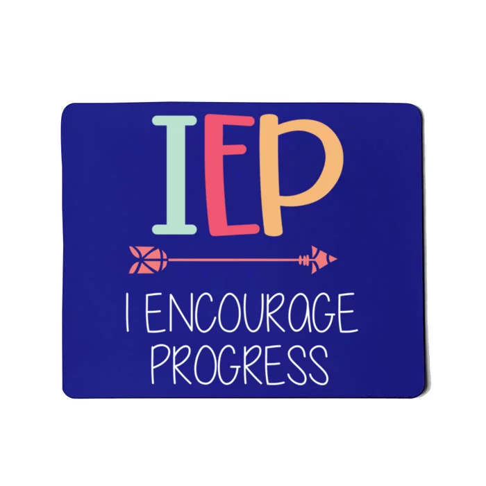 I Encourage Progress Special Education Teacher Gift Great Gift Mousepad