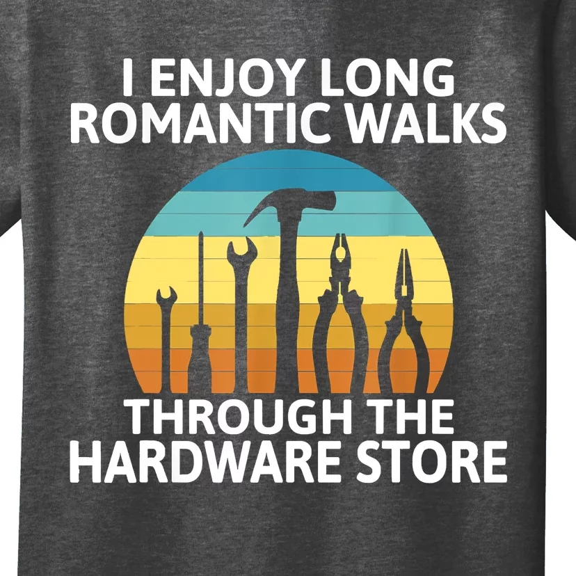 I Enjoy Romantic Walks Through The Hardware Store Craftsman T-Shirt