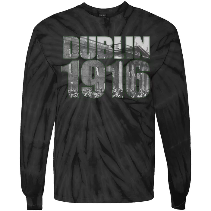 Ireland Easter Rising Dublin GPO 1916 Tie-Dye Long Sleeve Shirt