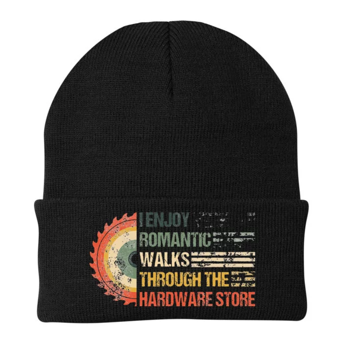 I Enjoy Romantic Walks Through The Hardware Store Carpentry Knit Cap Winter Beanie