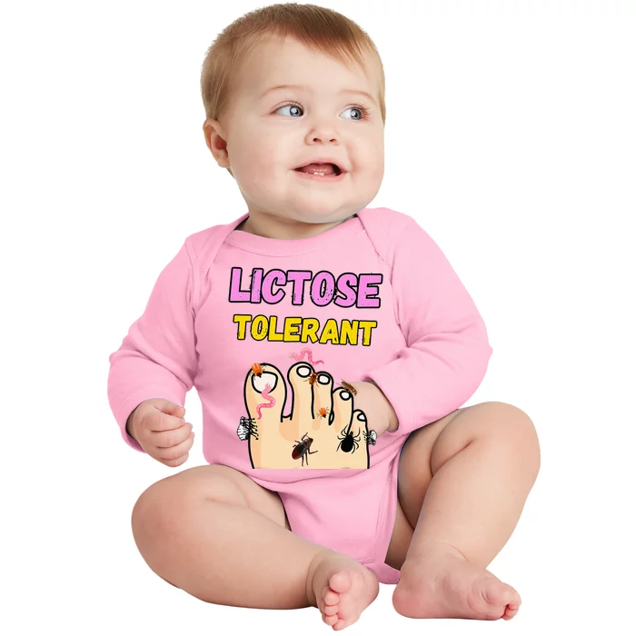 Inappropriate Embarrasing Stupid Cringey Baby Long Sleeve Bodysuit