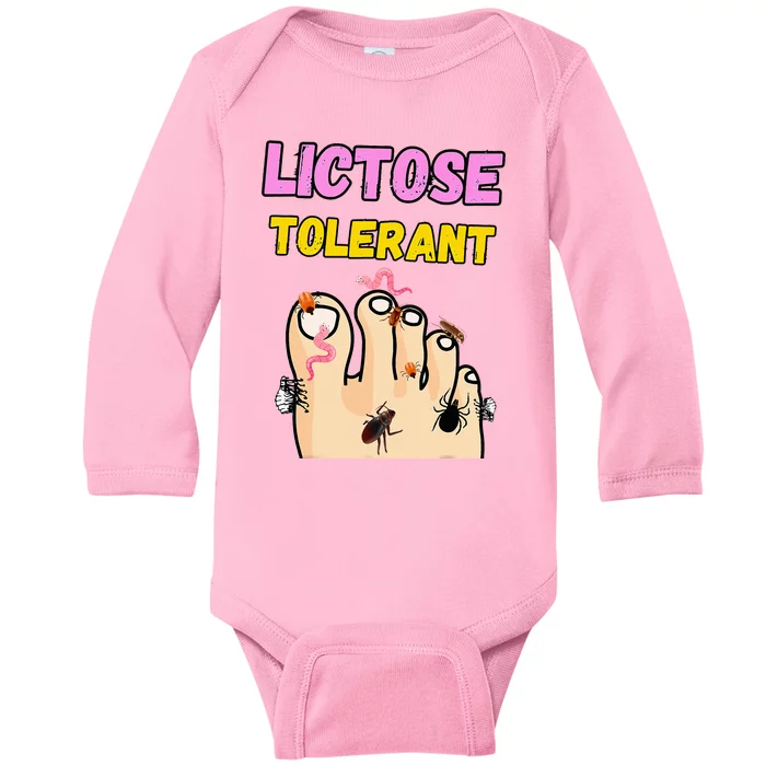 Inappropriate Embarrasing Stupid Cringey Baby Long Sleeve Bodysuit