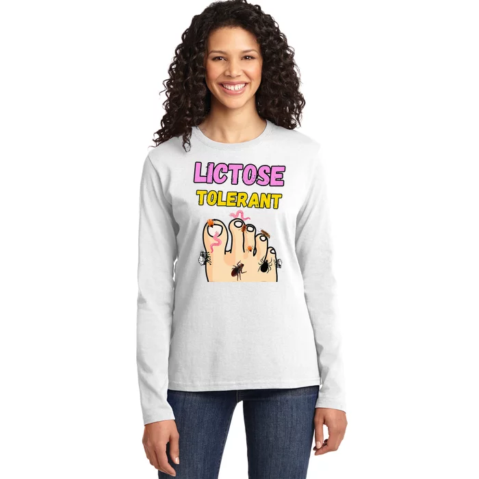 Inappropriate Embarrasing Stupid Cringey Ladies Long Sleeve Shirt