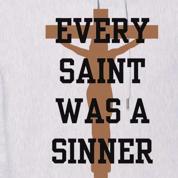 Inspirational Every Saint Was A Sinner Premium Hoodie